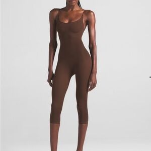 SKIMS SHEER SEAMLESS CATSUIT Size M NWT